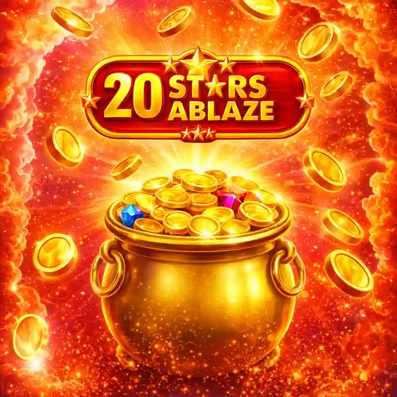 20 Stars Ablaze Slot - gojackpot