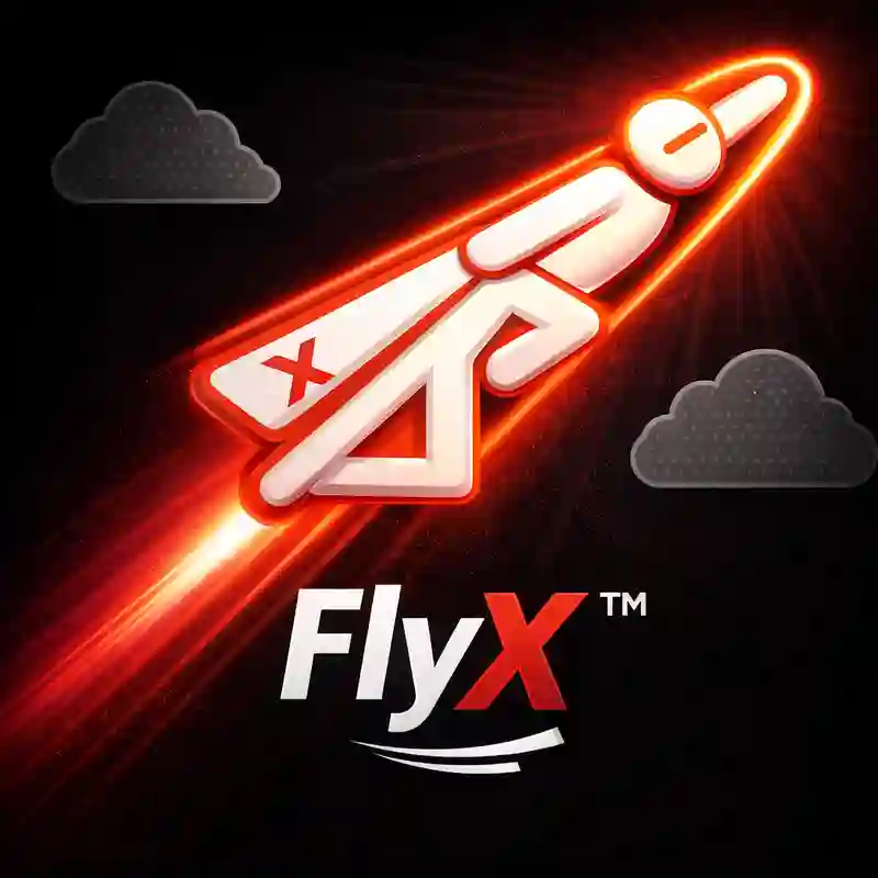 FlyX high multiplier crash game by gojackpot